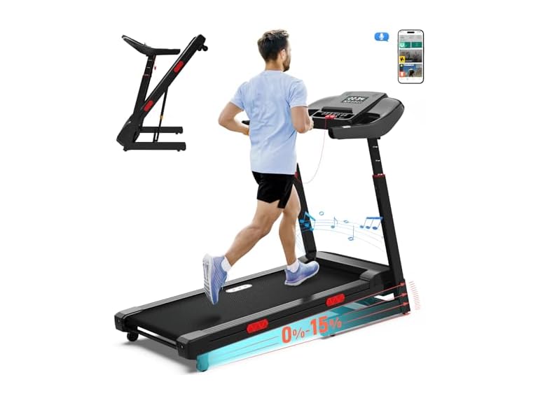 Treadmill with Auto Incline