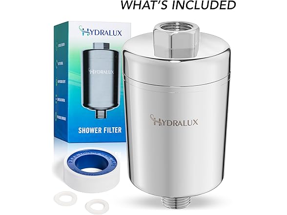 Hydralux High-Output Shower Filter
