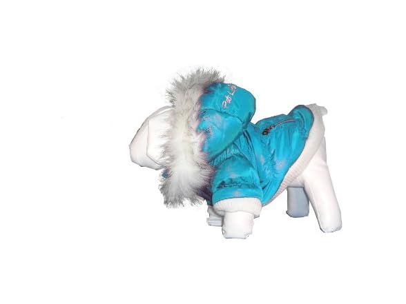 Pet Life DPF00062 Metallic Ski Parka Dog Coa