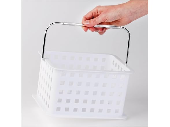 iDesign Portable Shower Caddy Basket with Handle