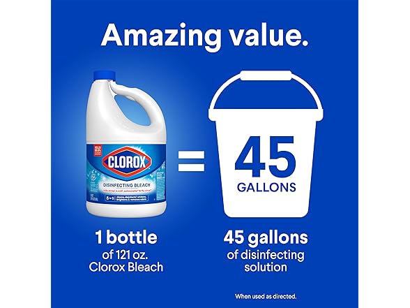 Clorox Bleach 121oz