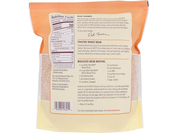 Bob's Red Mill Wheat Bran