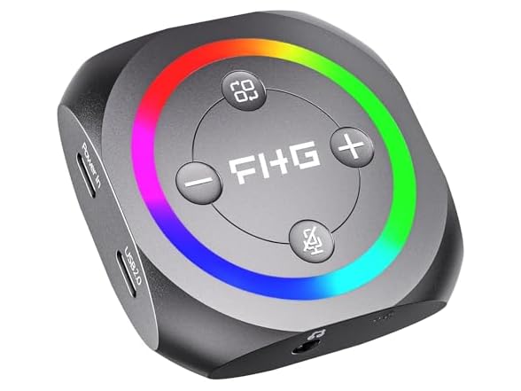FHG DAC, External USB Sound Card Gaming