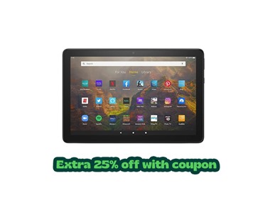$29.99 Amazon Fire HD 10 Tablet (2021 Release) dealfomo