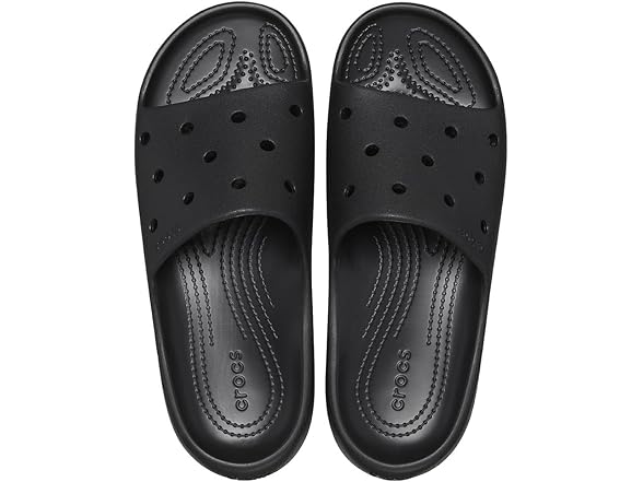 Crocs Classic V2 Unisex Slide Black