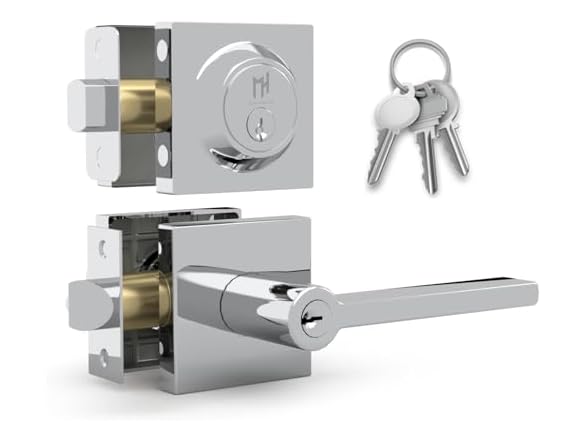 Polished Chrome Entry - Combo