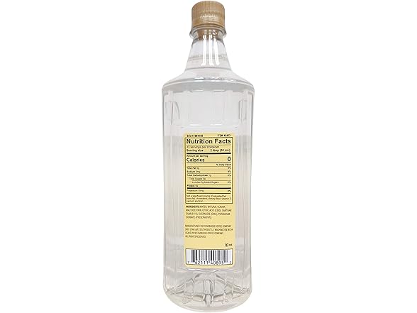 Starbucks Sugar Free Vanilla Syrup, 1L