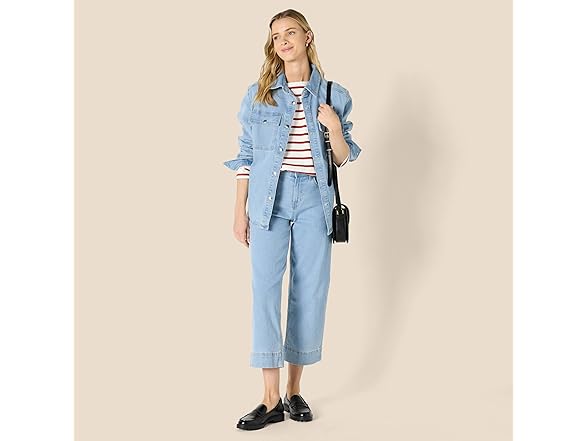 AE Womens RelaxedFit LS Boatneck Top