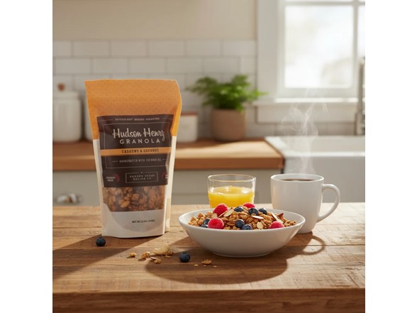 (6pk) Hudson Henry Granola - Cashew Coconut + Chocolate Pecan