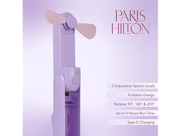 Paris Hilton Encasement Fan