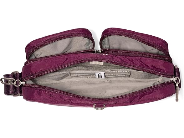 Baggallini Securtex® Anti-Theft Treasure Crossbody 9"x5.5"