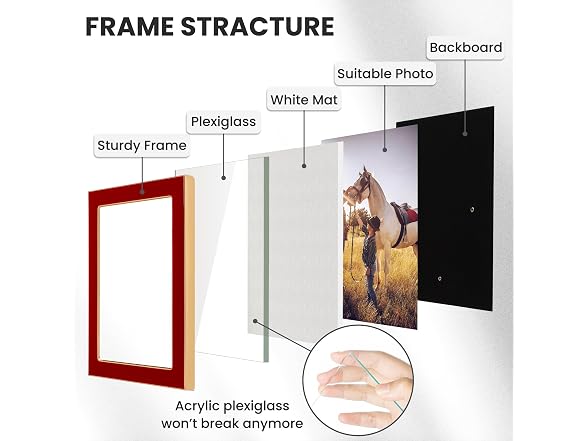 Fun Memories Enamel Picture Frame 3Pk