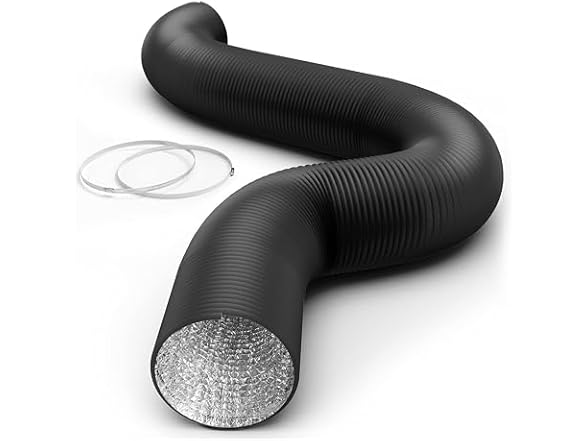 Simple Deluxe 12" Flexible Air Aluminum Duct
