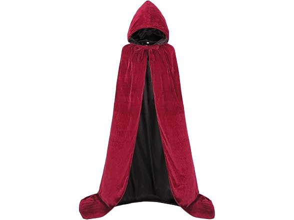 Reversible - Burgundy Velvet and Black Satin