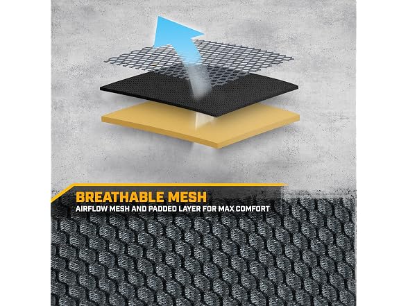 CAT MeshFlex Charcoal Rear Seat Cover