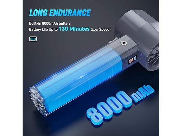 POPFIRST Handheld Turbo Fan for Cars