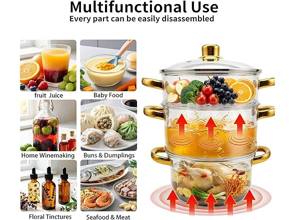 MCY Steam Juicer Extractor 5Qt