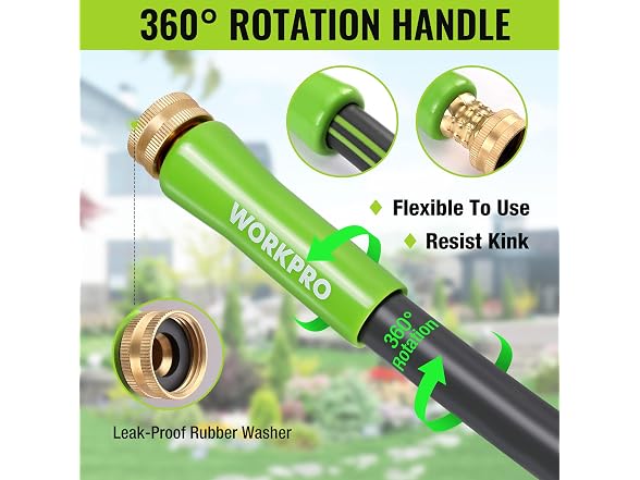 WORKPRO WORKPRO Garden Hose 5/8 x 10FT