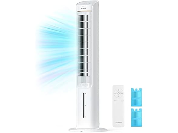 TOSOT Evaporative Air Cooler, 43" Tower Fan