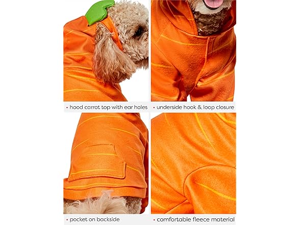 Rubies Carrot Pet Costume for Dogs or Cats, Medium