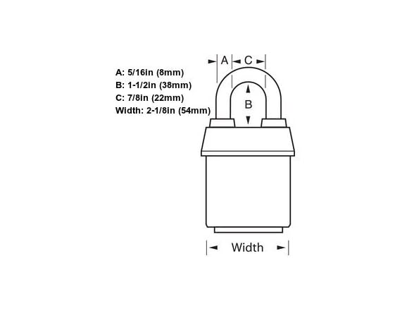 Master Lock - Four (4) High Security Technology
