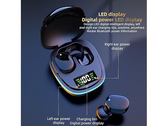 tapaxis Earbuds with Charging Case