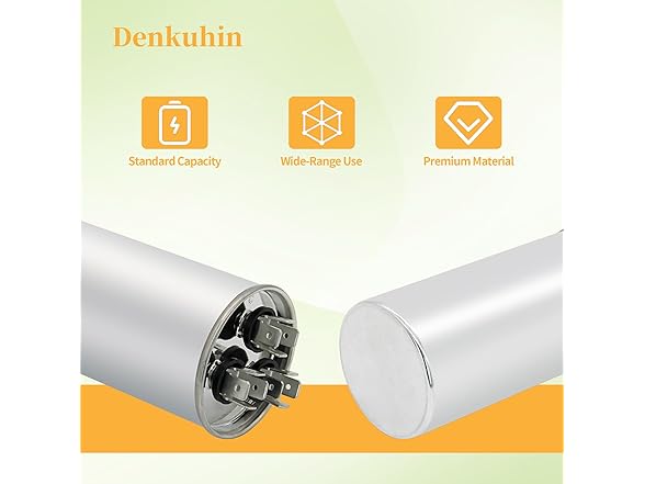 Denkuhin 45+5 uF 5% MFD CBB65 Dual Run