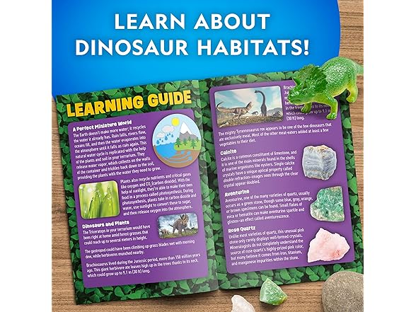 Blue Marble National Geographic Dinosaur Terrarium