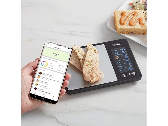 Taylor 5340117 Smart Food Scale with Precision Hub App