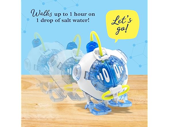 Thames & Kosmos Saltwater Fuel Cell Robot STEM Experiment Kit