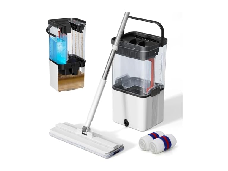Dual Chamber Mop Bucket