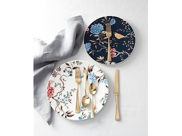 Lenox Silverware Set For 12, Portola Gold