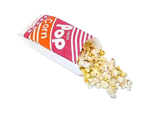 1 Oz Popcorn Bags. Pack of 125 Count