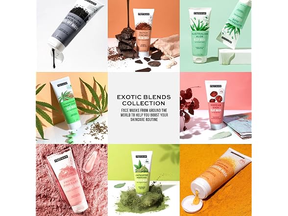 Freeman Exotic Blends Facial Mask 4 Piec