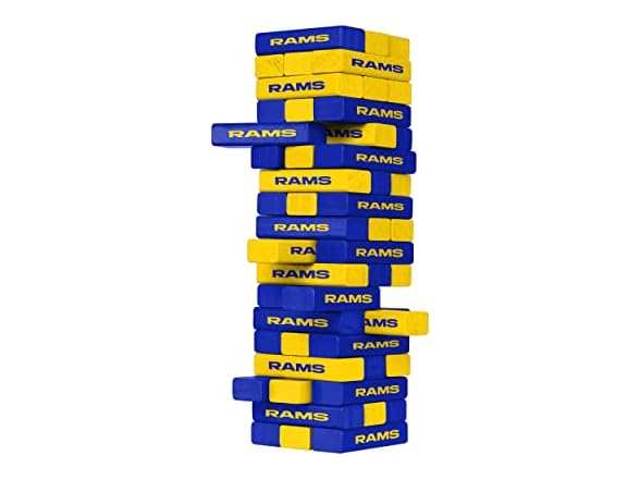 FOCO NFL Logo Stackable Blocks Game