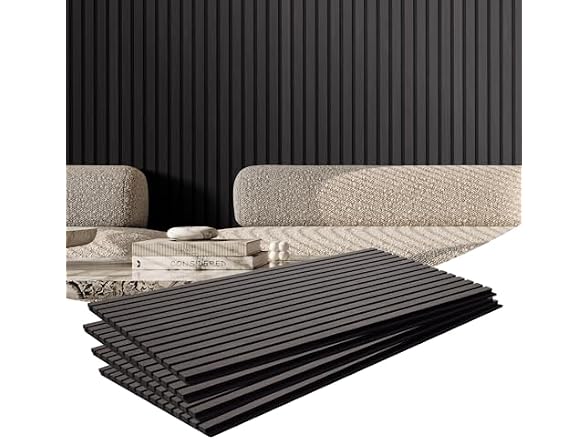 Wood Slat Acoustic Panels - 23.6" x 47.2"