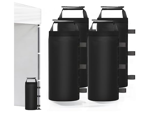 SANUMY Canopy Weights Sand Bags 4Pack