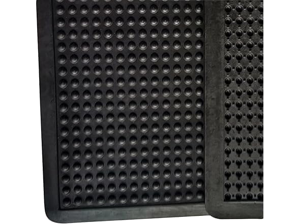 Doortex Black Anti-Fatigue BubbleMat - 36" x 48"