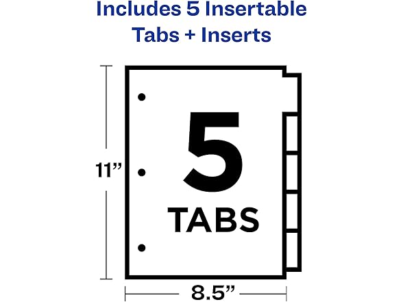 Avery Insertable Big Tab Dividers