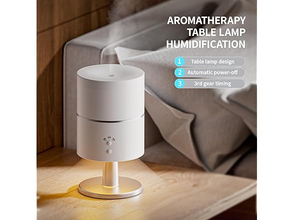 Aroma Essential Oil Diffuser with Lamp