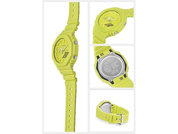 Casio Yellow G-SHOCK GA2100-9A9 Analog-Digital Watch