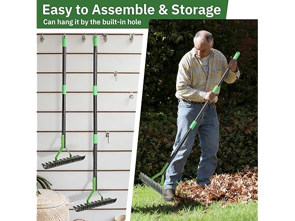 13" Wide Dethatcher Rake