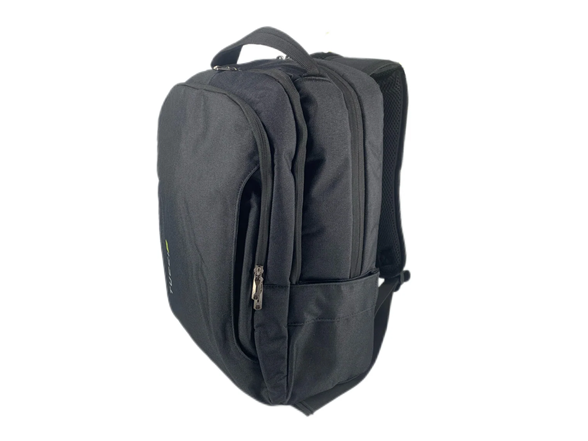 Tucci Italy T0574-17in-BLK TUCCI Italy Adventurer Backpack