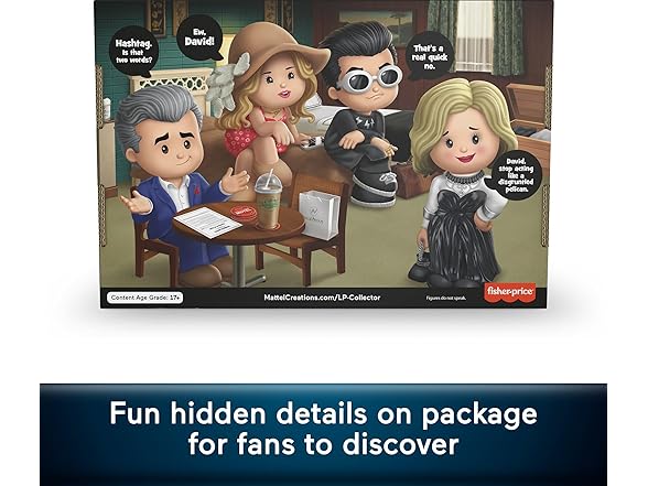 Little People Collector Schitt’s Creek TV Series Set