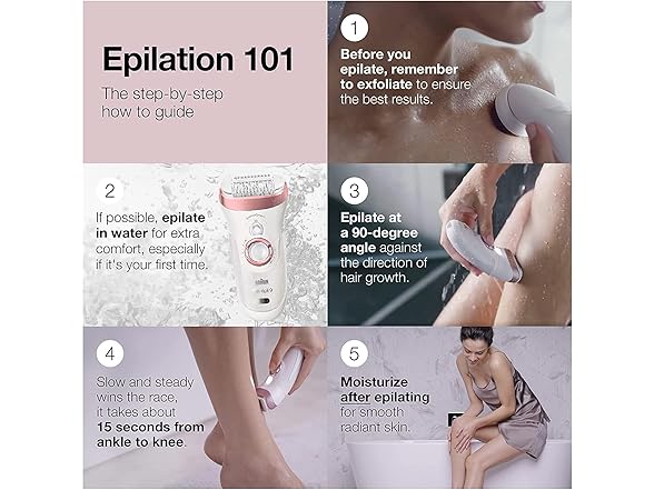 Braun Silk-épil 9 9/890 SensoSmart Epilator, Waterproof, Wet (Open Box)