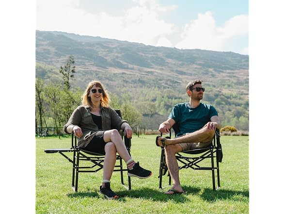 SUNNYFEEL Red Oversized Camping Chair