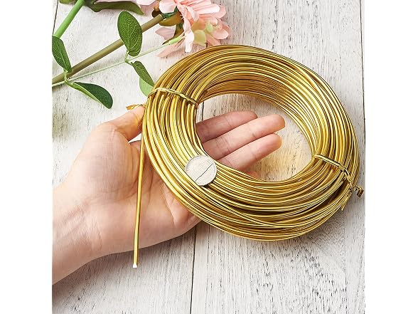 Fashewelry 82 Feet 9 Gauge Round Aluminum