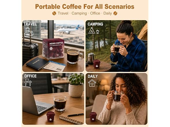 MOINS COFFEE MOINS Specialty Instant