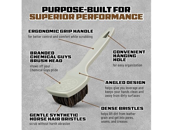 Chemical Guys, Nifty Leather Detailing Brush