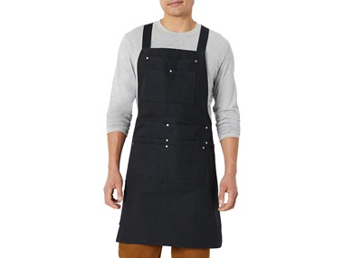 $12.99, Was $29.90, 56% Off! Amazon Basics Mens Chef BBQ Apron dealfomo